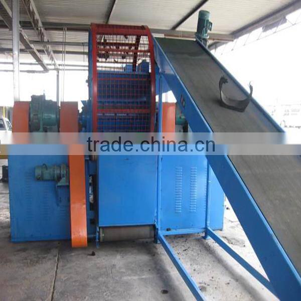 New product double hooks rubber tire recycling