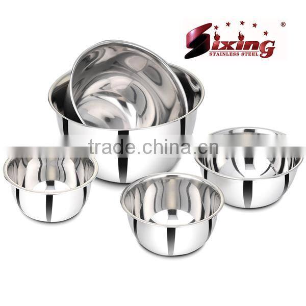 Wholesale Stainless Steel Food Basin/Soup Basin