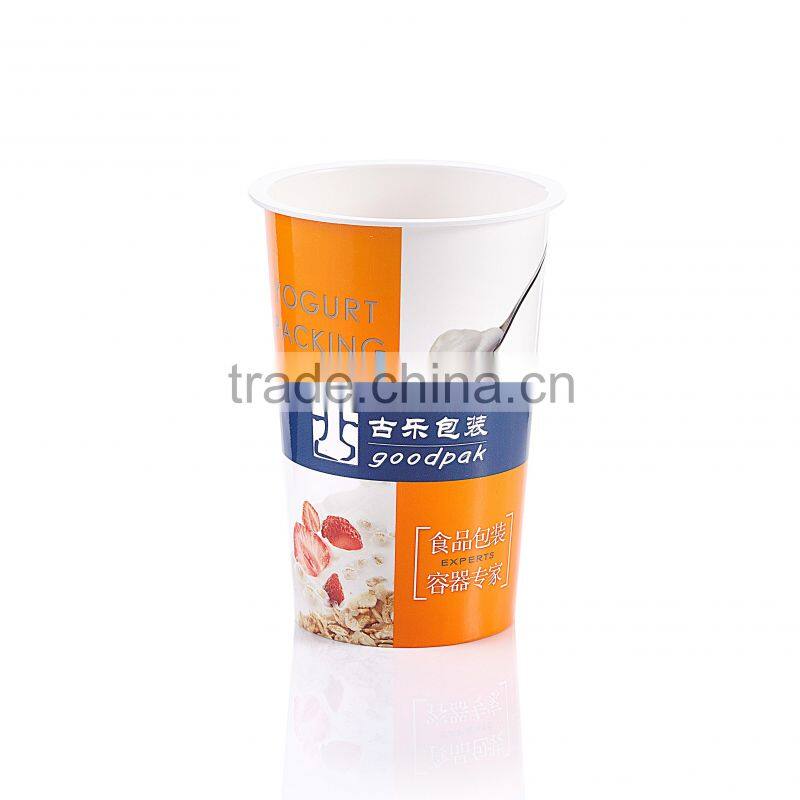 Hot sale strong stiffness and flexible competitive colored ice cream cups flexo/ offset printed OEM ODM products maker
