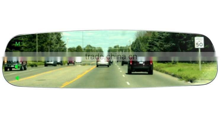 frameless car 4.3 inch rearview mirror monitor with mirror link function germid