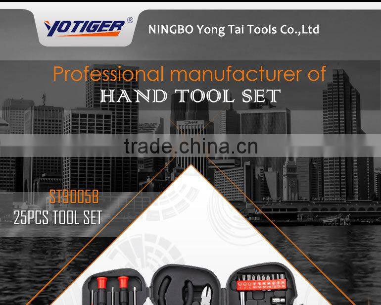 25pcs Hand tool manufacturer promotional kit box