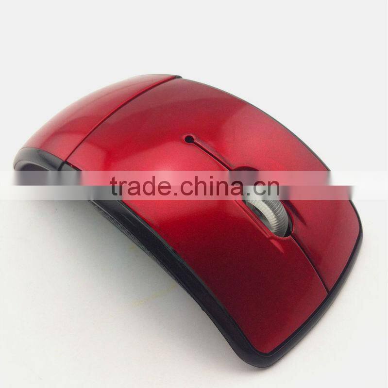 2.4G High speed 3D opictal foldable wireless mouse