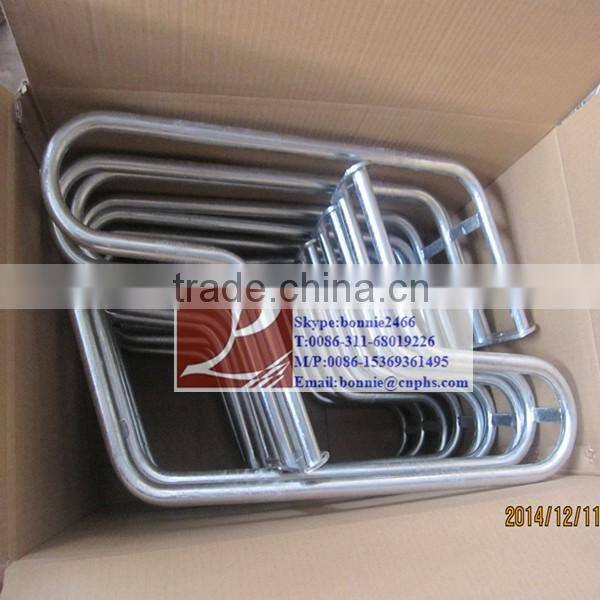 STORAGE SECURITY bike rack with Galvanized surface