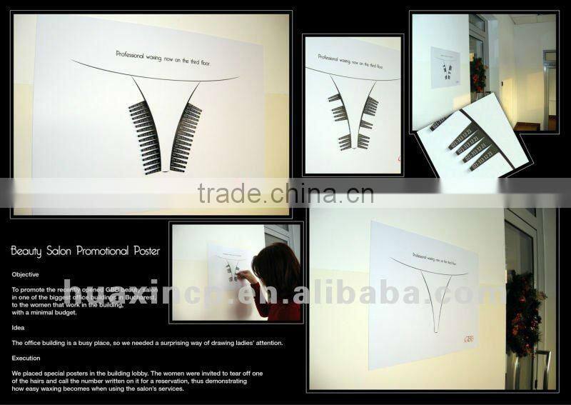 Beauty salon promotional poster