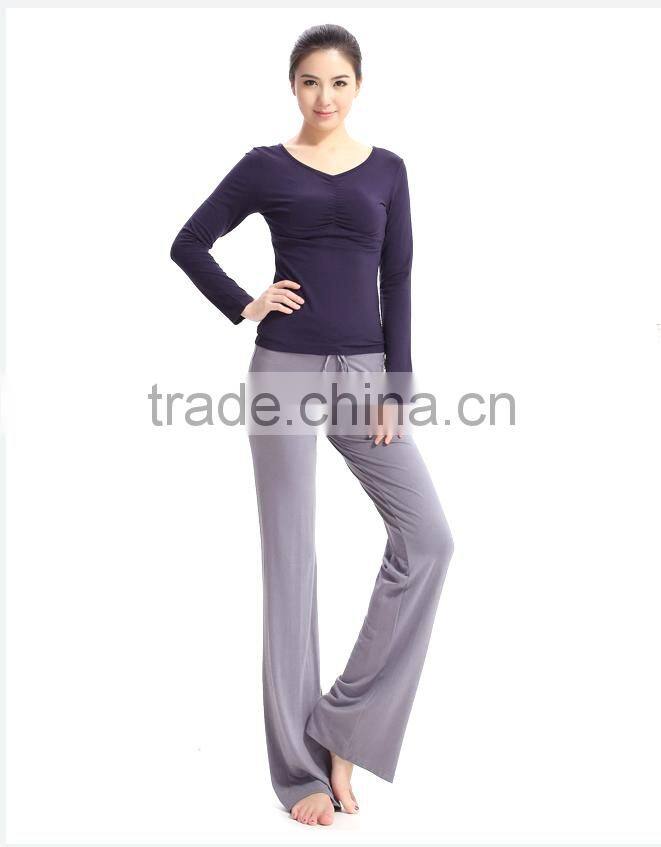 15PKYG01 2015-16 women's viscose cheap elastic yoga pants