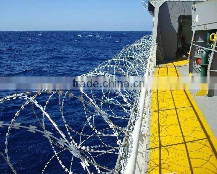 razor barbed wire mesh fence