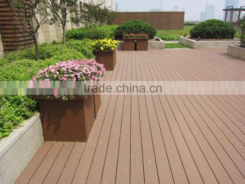 2015 Outdoor Composite Hollow WPC Flooring 150x25mm with CE