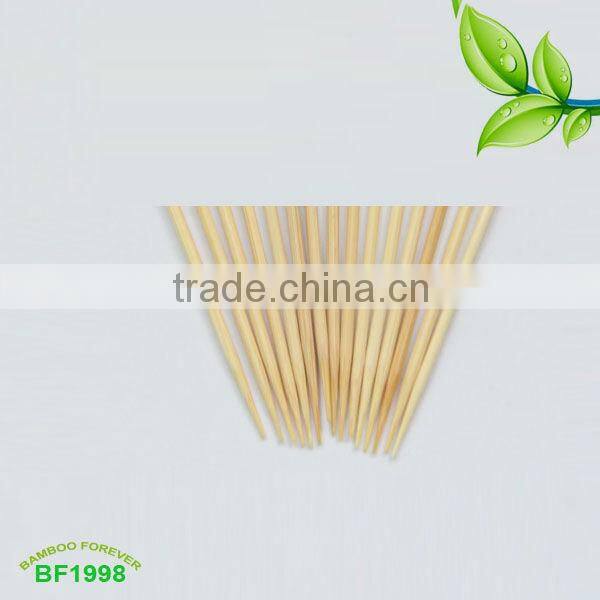 Hot sale Red bamboo picks with small ball