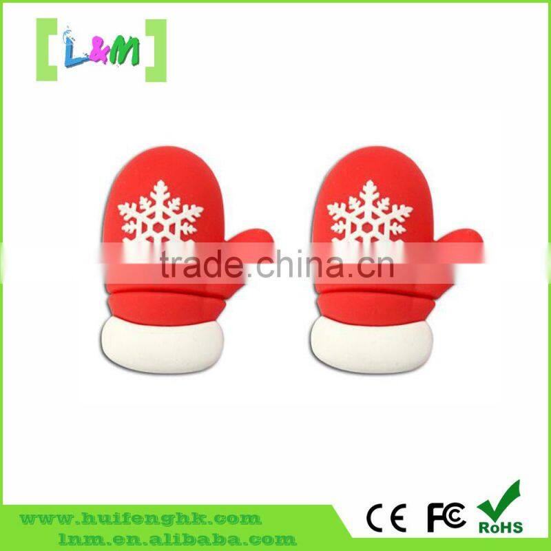 New Arrival Gift Christmas pvc usb flash drive for free sample free shipping 2015