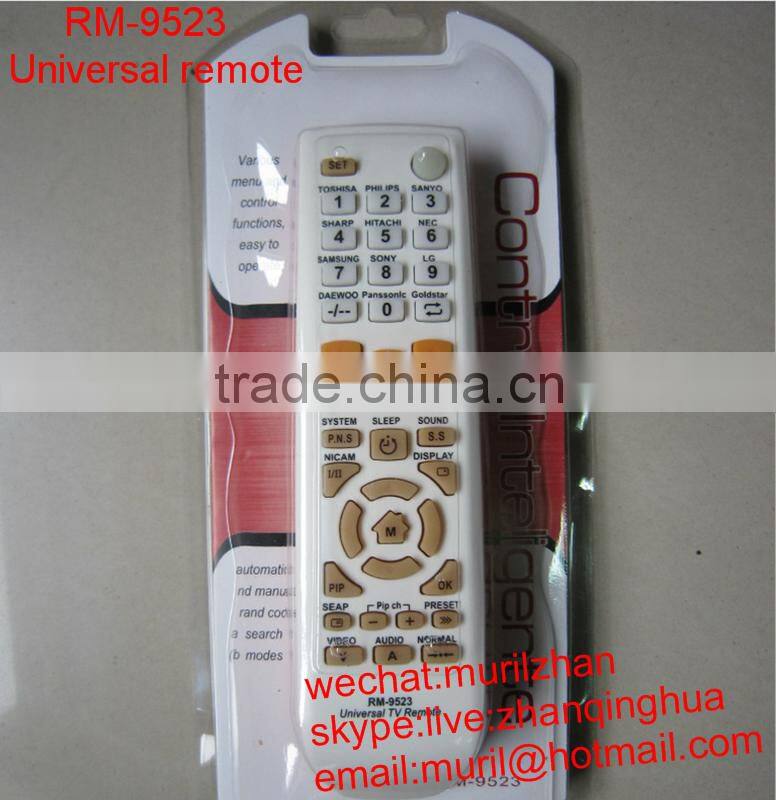 White 36 Keys TR-1021 TV remote control with Nice package