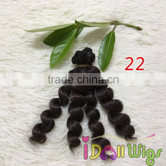 Brand New 15*100cm Body Wave Hair Extension HT Resistant Wig for SD BJD Baby Dolls