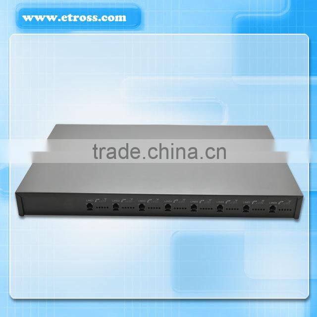 64 SIM 8 ports GSM FWT gateway for termination