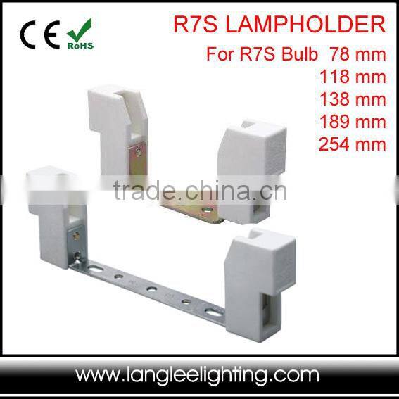 78mm 118mm 138mm 189mm 254mm R7S Lampholder Light Socket Bracket
