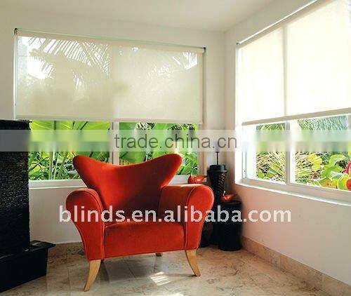 Cord Spring Control Blackout Retractable Roller Blinds