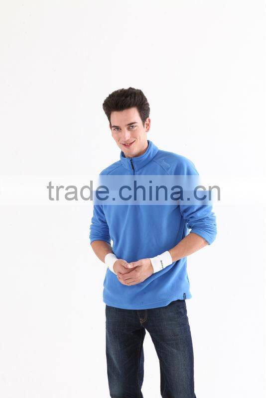 men fleece plain navy fleece jackets