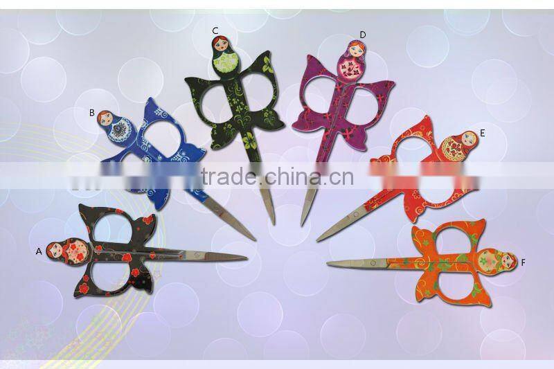 Stainless steel yangjiang cosmetic eyebrow scissors