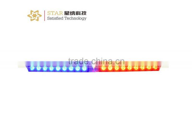 Hot sale amber police interior led visor light bar