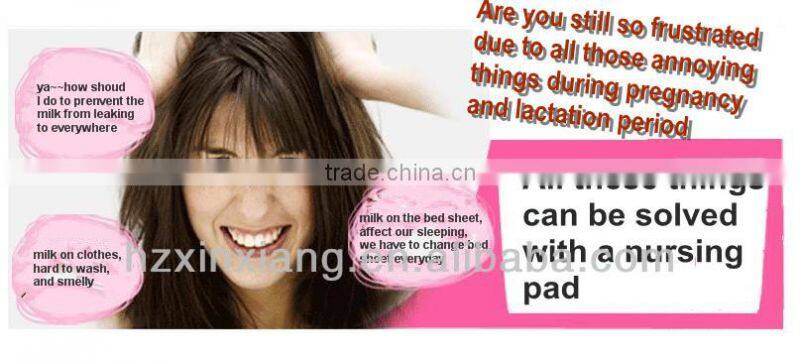 ultra thin, strongly absorptive and super soft disposable nursing pads