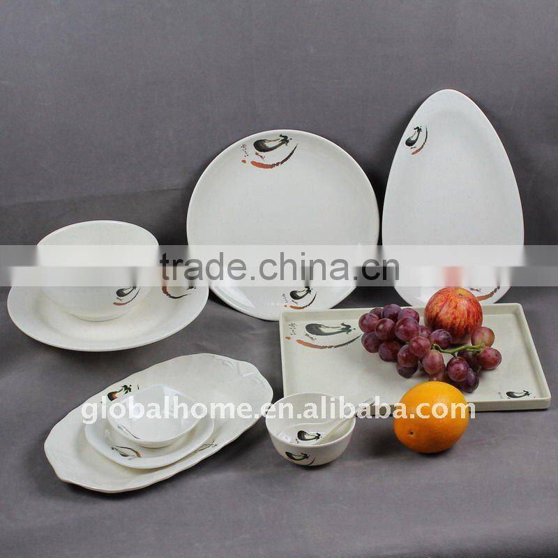 16-20pcs Melamine Dinner set