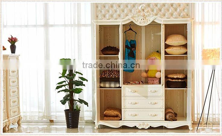 2016 European style luxury Wardrobe Closet Italian Closet wooden