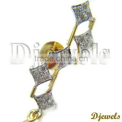 Natural Ruby Earring Diamond Gold Earrings Earring Jewelry