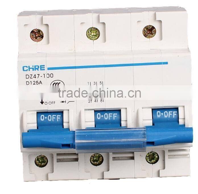 mini Circuit breaker DZ47-100 3P MCB