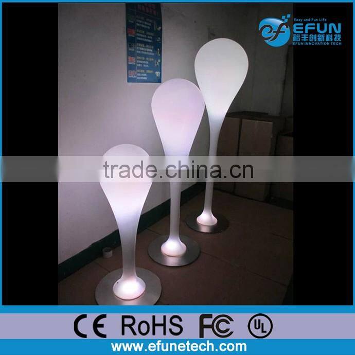 novelty led floor lamp for party/wedding/salon,rgb colorful decoration led standing light