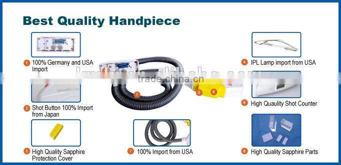 Satisfied users all over the world!! ipl laser hair removal machine for home use with CE