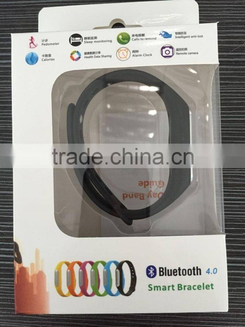 Heart rate monitor Bluetooth Smart watch for iOS and Android