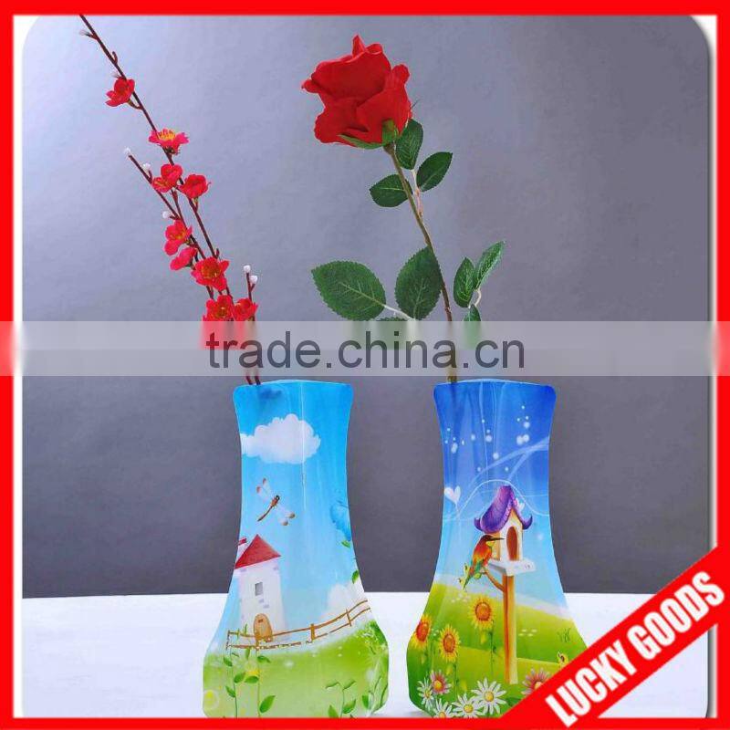hot sale nice coated promotional PVC Vase