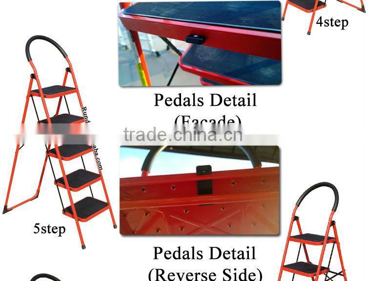 RD step iron adder bookcase stool