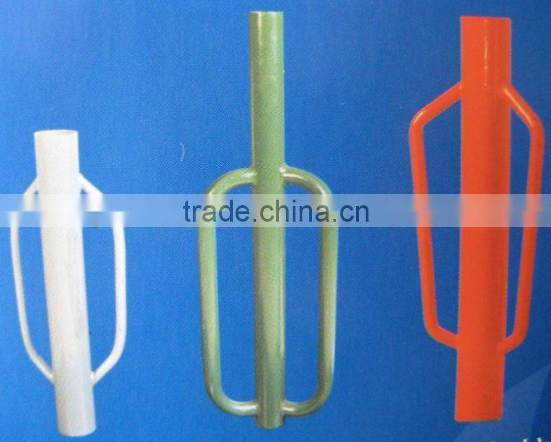 Garden fence post driver