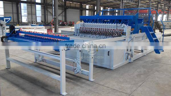 Synchronous control technology fully automatic fence panels wire mesh welded machine