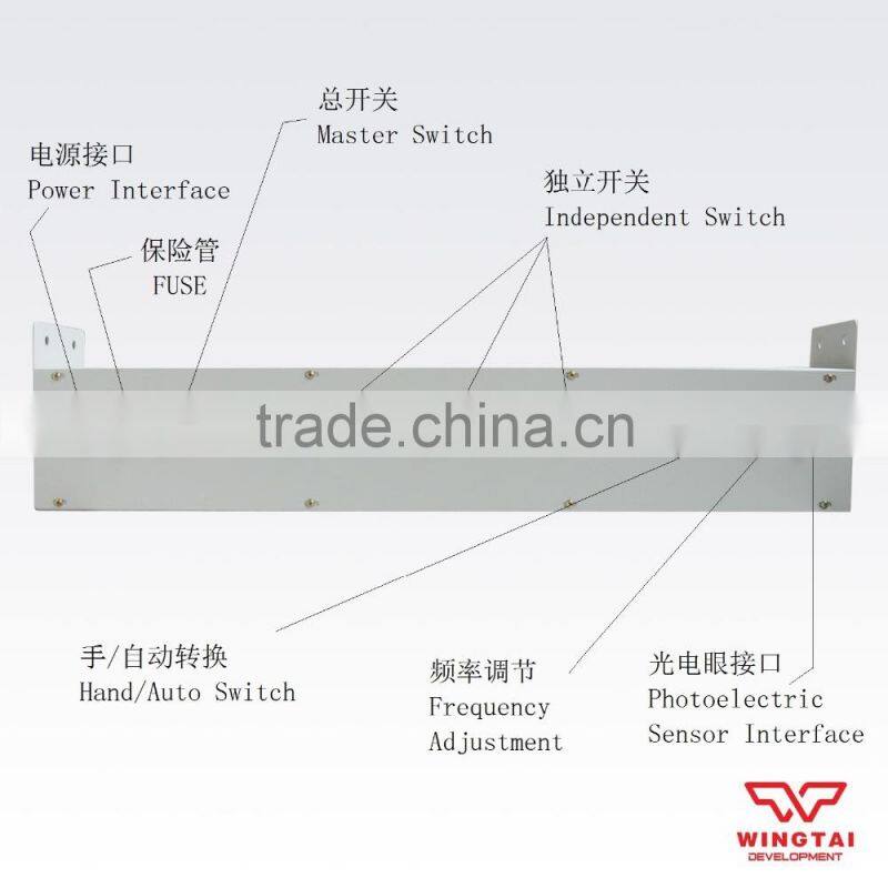 HS-853 4 Stroboscope Lamps Multi Connected Fixed Stroboscope