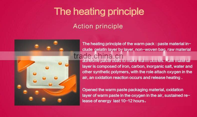 disposable heat pack heat patch heat pad