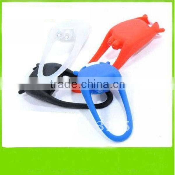 led silicon bicycle light,caution light
