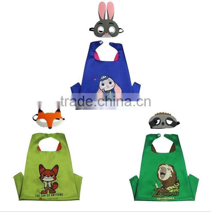 Hot Crazy Animal City Cheap Kids Cartoon Animal Felt Mask