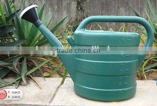 Garden plastic high quality sprinkled kettle watering can