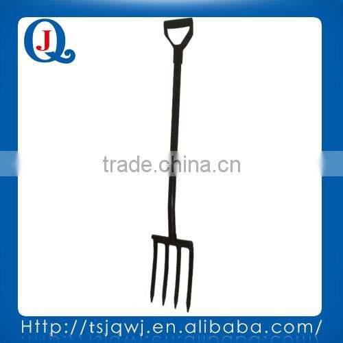 Garden and farm digging fork JQ115sp with steel handle
