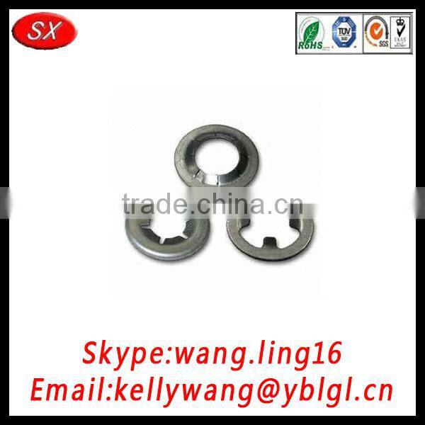 Custom Anodized Orange Color Aluminum Washers, High Pressure Washer, Round Rubber Washer