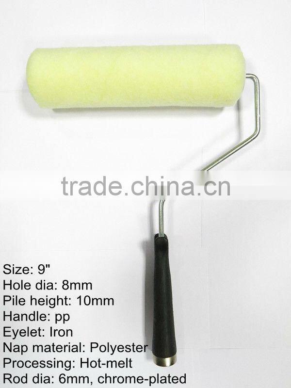 Yellow Sponge Paint roller Brush