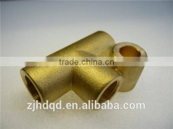 T-type brass connector .T-type hose barb fitting , hose barb , barb fitting