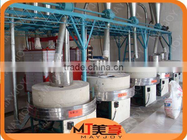 Good quality large output stone flour mill for sale