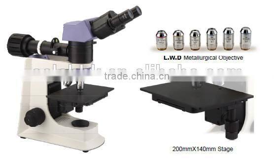 medical instrument all kinds of electron binocular/trinocular metallurgical microscopes price