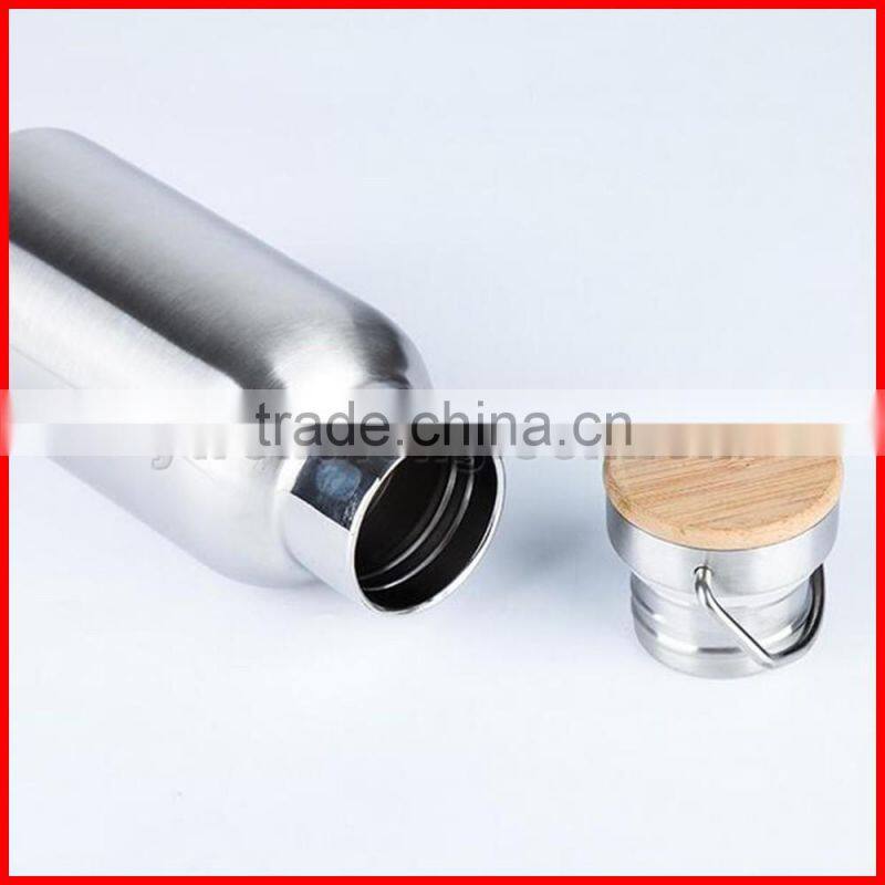 Wholesale and custom 100% 18/8 food grade pure stainless steel 304 double layers extreme movement outdoor travel vacuum flask