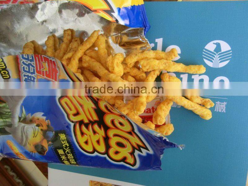 Jinan Eagle baked corn curls making extruder machine equipment processing line production plant