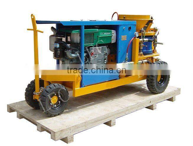 Hot sale LZ-9D diesel drive concrete spray gunite machine for sale