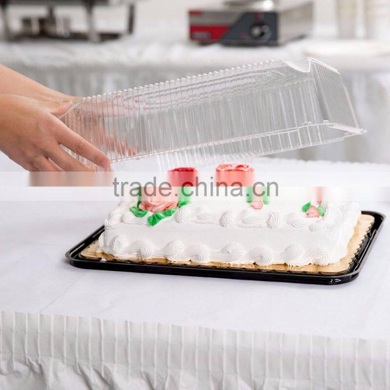 rectangular disposable cheesecake plastic containers