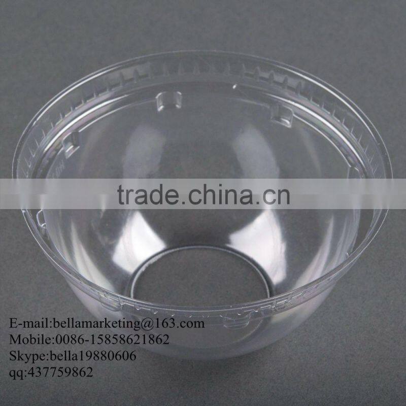 Clear Plastic Dome Lid with Vented Holes, fit 12oz,14oz,16oz, 20oz, 24oz cold drinking cup