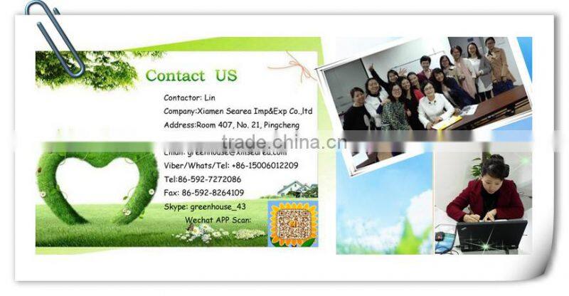 Low cost metal green houses